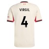 Liverpool Virgil 4 Matchtröjor Barn Borta Fotbollströja 2025-26